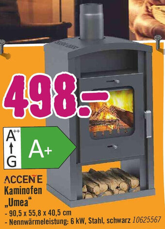 Hornbach ACCENE Kaminofen „Umea“ Angebot