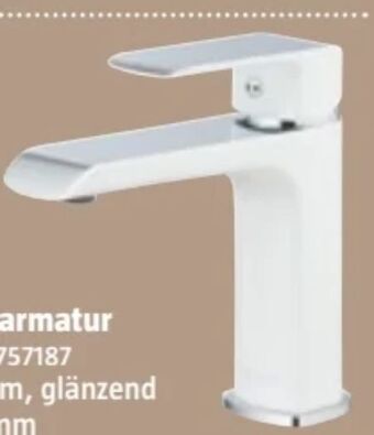 Bauhaus Waschtischarmatur snow Angebot