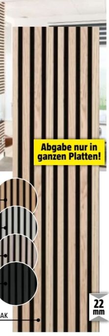 Bauhaus Akustik-wandpaneel Angebot