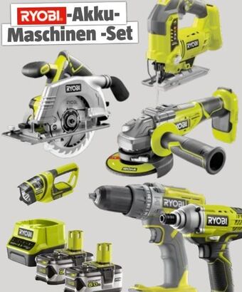 Bauhaus Akku-maschinen-set 18 v one+ Angebot