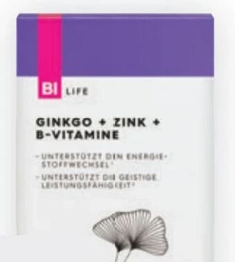 Bipa Ginkgo-zink-b-vitamine kapseln Angebot