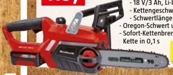 Bauhaus Akku-kettensäge ge-lc 18 li kit Angebot