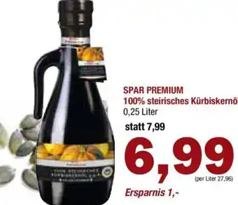 Spar Steirisches Kürbiskernöl Angebot