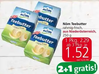 Spar Nöm Teebutter 250g Angebot