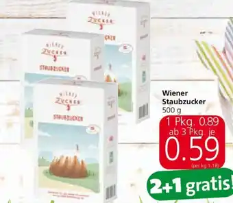 Spar Wiener Staubzucker 500g Angebot
