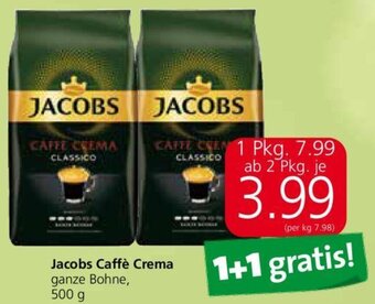 Spar Jacobs Caffè Crema 500g Angebot