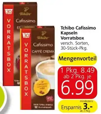 Spar Tchibo Cafissimo Kapseln Vorratsbox 30-Stück-Pkg. Angebot