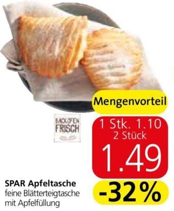 Spar Spar Apfeltasche Angebot