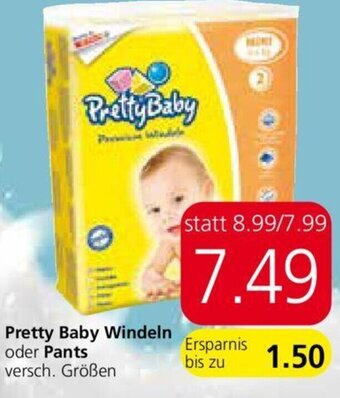 Spar Pretty Baby Windeln Oder Pants Angebot