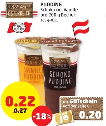 PENNY Pudding 100g Angebot