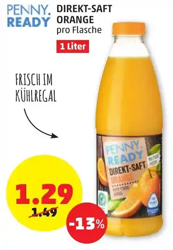 PENNY Penny Ready Direkt-Saft Orange 1 Liter Angebot