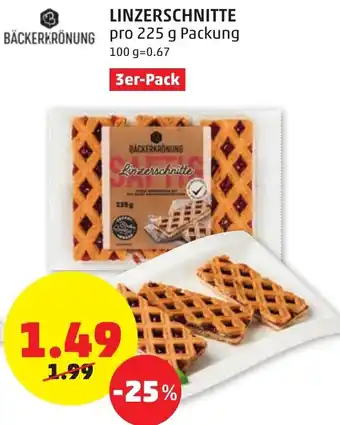 PENNY Linzerschnitte 225g Angebot
