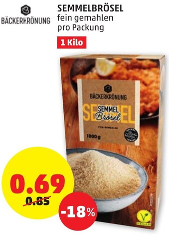 PENNY Semmelbrösel 1 Kilo Angebot