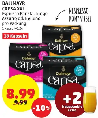 PENNY Dallmayr Capsa XXL 39 Kapseln Angebot