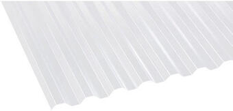Hornbach Pvc wellplatte trapez 70/18 klar 2000 x 1090 x 1,1 mm Angebot