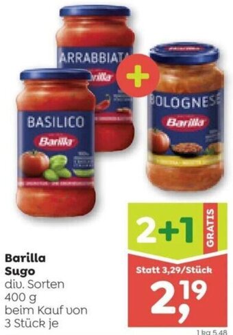 ADEG Barilla Sugo diu. Sorten 400 g Angebot