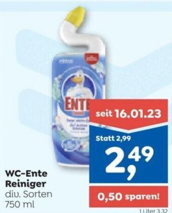 ADEG WC-Ente Reiniger div. Sorten 750 ml Angebot
