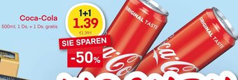 MPreis Coca-Cola 500ml Angebot
