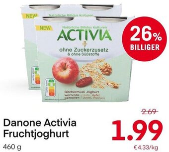 MPreis Danone Activia Fruchtjoghurt 460 g Angebot