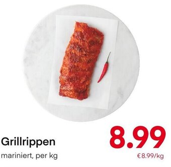 MPreis Grillrippen mariniert, per kg Angebot