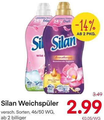 MPreis Silan Weichspüler 46/50 WG Angebot
