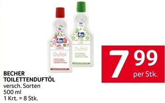 Transgourmet BECHER TOILETTENDUFTÖL per Stk. Angebot