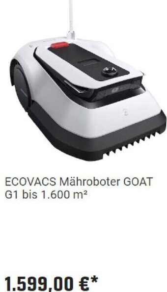 OBI ECOVACS Mähroboter GOAT G1 bis 1.600 m² Angebot