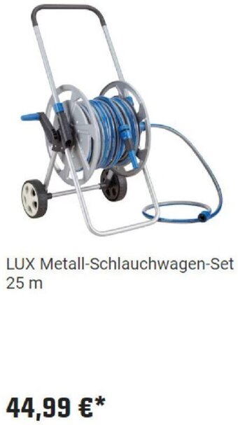 OBI LUX Metall-Schlauchwagen-Set 25 m Angebot