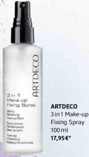 dm ARTDECO 3in1 Make-up Fixing Spray 100 ml Angebot