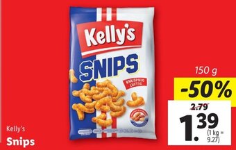 Lidl Kelly's Snips 150 g Angebot