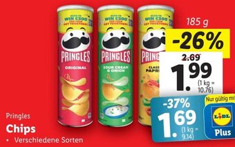 Lidl Pringles Chips Angebot