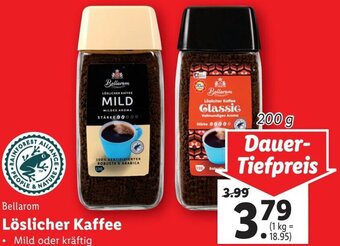 Lidl Bellarom Löslicher Kaffee 200 g Angebot