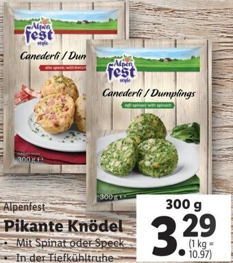Alpenfest Pikante Knödel 300 g