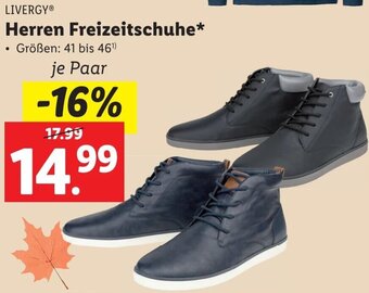 Lidl LIVERGY Herren Freizeitschuhe Angebot