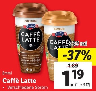Lidl Emmi Caffè Latte 230 ml Angebot