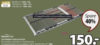 JYSK LATTENROST GOLD A50 FIX Angebot