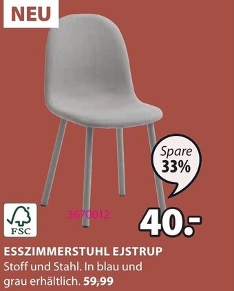 JYSK ESSZIMMERSTUHL EJSTRUP Angebot