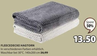JYSK FLEECEDECKE HAGTORN Angebot