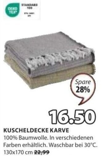 JYSK KUSCHELDECKE KARVE Angebot