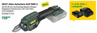 BayWa OKAY Akku-Astschere AAS 1828 LI Angebot