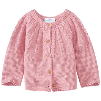 Ernsting's family Baby strickjacke mit zopfmuster Angebot