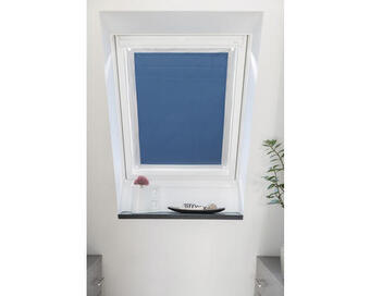 Hornbach Lichtblick dachfenster sonnenschutz thermofix blau 47x91,5 cm Angebot