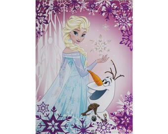 Hornbach Leinwandbild disney frozen die eiskönigin elsa & olaf 50x70 cm Angebot