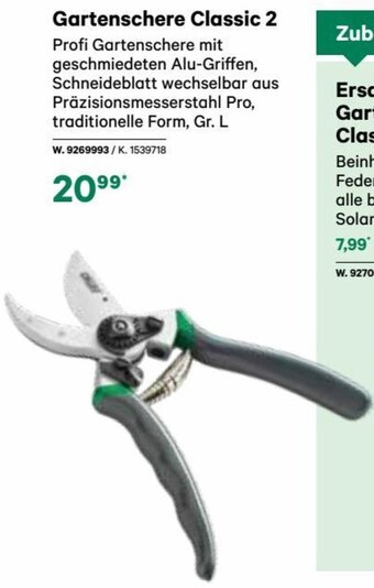 BayWa Gartenschere Classic 2 Angebot