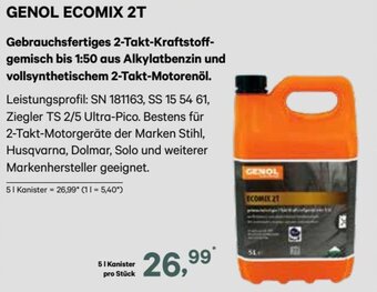 BayWa GENOL ECOMIX 2T 5L Angebot