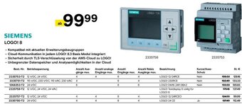 Conrad SIEMENS LOGO! 8 Angebot