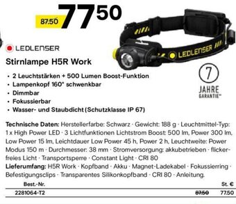 Conrad LEDLENSER Stirnlampe H5R Wo Angebot