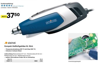 Conrad Kompakt-Heißluftgebläse HL Stick Angebot
