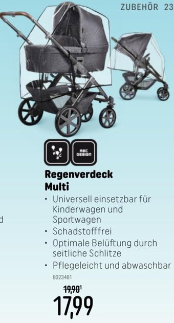 Smyths Toys Regenverdeck Multi Angebot