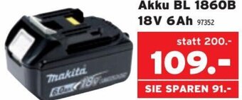 Salzburger Lagerhaus Akku BL 1860B 18V Angebot